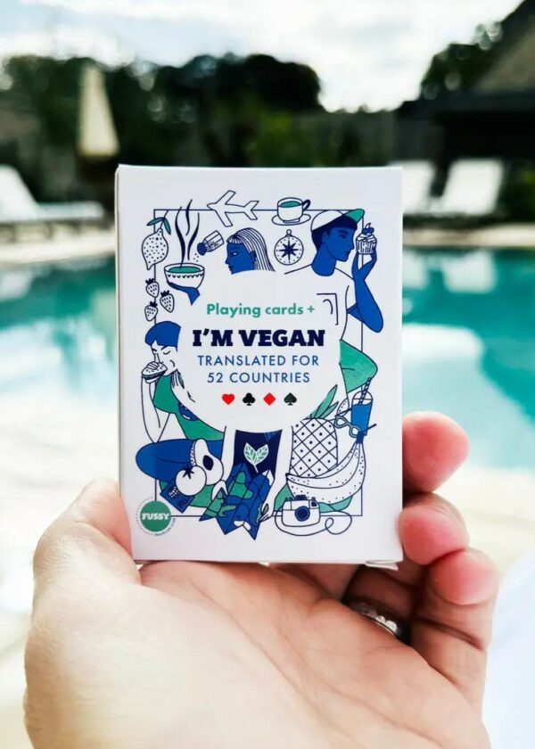 Vegan Travel Playing Cards